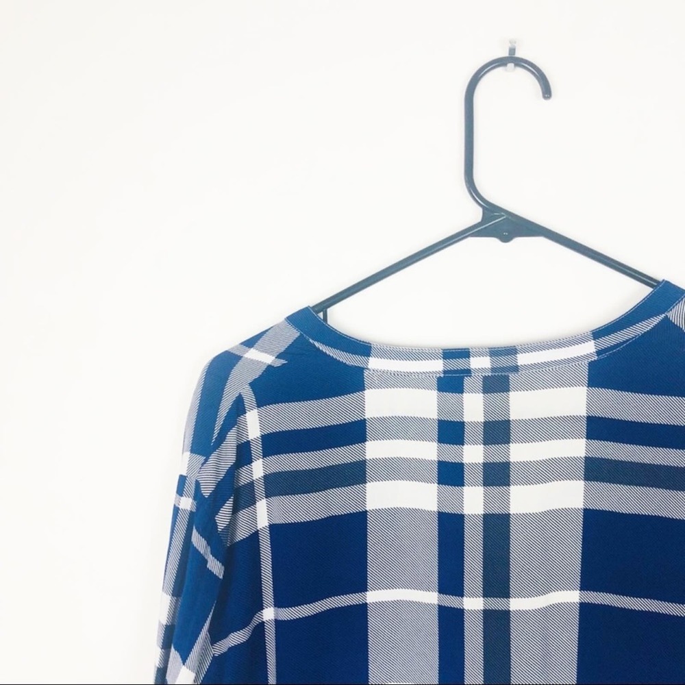 Soft Joie challis "Dane" top in plaid. - Picture 8 of 8